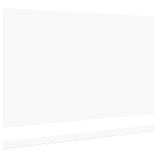 vidaXL Резервен плат за тента Бяло 480 x 295 см Полиестер