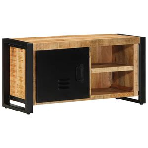 vidaXL ТВ шкаф 80x30x40 cm Масивна груба дървесина Манго