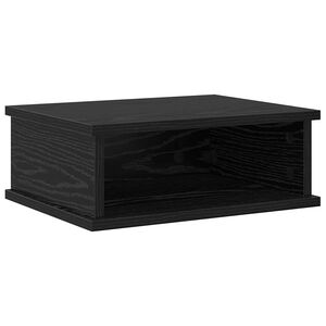 vidaXL Нощно шкафче Черния дъб 40 x 31 x 15 см Инженерна дървесина