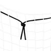 vidaXL Мрежа за ремарке с еластично въже, бяла, 6x3,5 м, PP