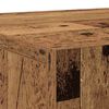 vidaXL Служебен шкаф Старо дърво 90 x 34 x 80 см Инженерно дърво