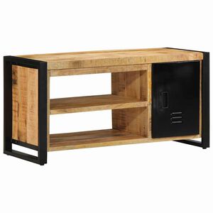 vidaXL Пейка за обувки Кафяво 100 x 40 x 50 cm