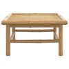 vidaXL Градинска маса 65x55x30 см бамбук