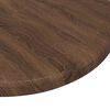 vidaXL Топ за маса Кафяв дъб 30 x 30 x 1,5 см Инженерно дърво