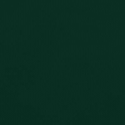 vidaXL Платно-сенник, Оксфорд плат, триъгълно, 4x4x4 м, тъмнозелено