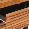 vidaXL Бюфет, 60x34x75 см, акациево дърво масив
