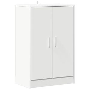 vidaXL Шкафове за обувки 60 x 35 x 92 cm Бяло