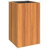 vidaXL Градинска кашпа 35x35x60 см масивна акация