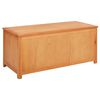 vidaXL Кутия за съхранение 110 x 45 x 45 см Масивен дъб