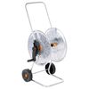 vidaXL Макара за маркуч тип количка за 60 м 1/2" маркуч стомана