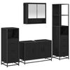 vidaXL Комплект мебели за баня 3 бр. Дъб 35 x 37,5 x 166 см