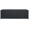 vidaXL Покривало за мебели Едноцветен Черно 300 x 110 x 70 см 600D