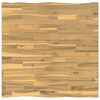 vidaXL Масивен плот за маса 70 x 70 x 3,2 cm Квадратна