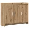 vidaXL Служебен шкаф Дъб артизан 98,5 x 33 x 80 см Инженерна дървесина