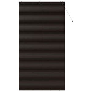 vidaXL Венецианска щора Тъмен кафяв 130 x 250 см 35 mm