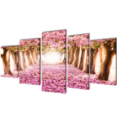 Декоративни панели за стена Черешов цвят, 100 x 50 см