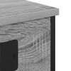 vidaXL Нощен шкаф с рафт Сив Сонома 41 x 31 x 51 см Инженерно дърво