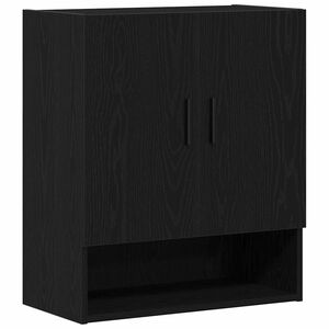 vidaXL Стенно монтиран шкаф 60 x 31 x 70 см Инженерна дървесина