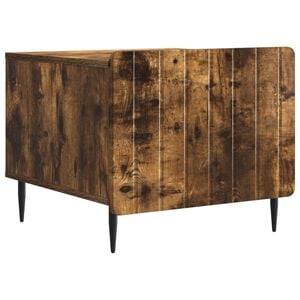 vidaXL Масичка за кафе Опушен дъб 49 x 50 x 42 см Инженерна дървесина