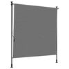 vidaXL Външна ролкова завеса Светлосиво 150 x 270 cm