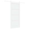 vidaXL Преплъзваща се врата ORKDAL 86 x 198,5 cm Инженерна дървесина