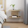 vidaXL Нощно шкафче Сонома дъб 40 x 30 x 25 см Инженерно дърво
