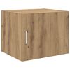 vidaXL Служебен шкаф 3 pcs Дъб