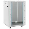 vidaXL 15U Сървърен шкаф с въртящи се крака 19" IP20 60x45x86 см