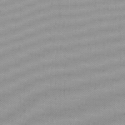 vidaXL Шалте за шезлонг, сиво, 200x70x3 см, Оксфорд плат