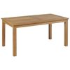 vidaXL Маса за кафе тиково дърво 90x50x45 см
