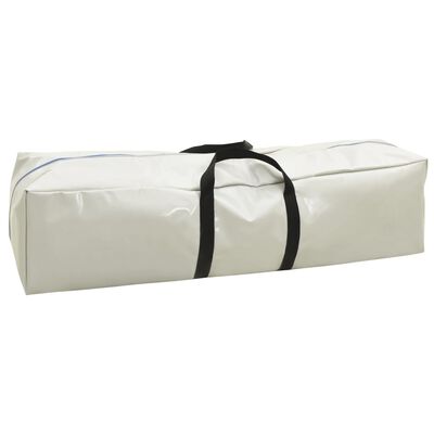vidaXL Надуваем дюшек за гимнастика с помпа, 800x100x15 см, PVC, розов