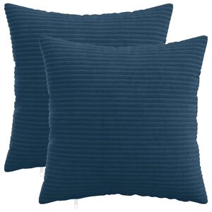 vidaXL Калъфка за възглавница 2 pcs HEERLEN Морски син 30 x 30 cm
