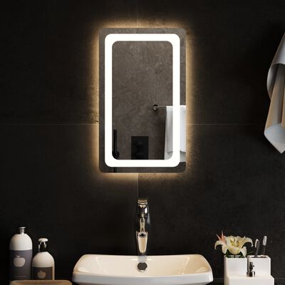 vidaXL LED огледало за баня, 30x50 см