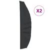 vidaXL Калъф за градински чадър 2 бр 280x30/81/45 см 420D Оксфорд плат
