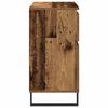 vidaXL Служебен шкаф с чекмедже Старо дърво 60 x 35 x 70 cm