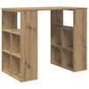 vidaXL Бюро Дъб Инженерна дървесина 90 x 50 x 75 см