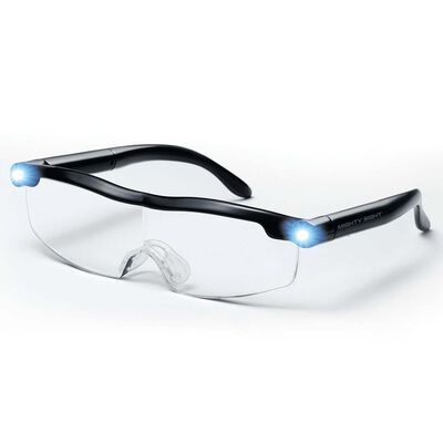 Ultra Vue Увеличителни очила с LED, пластмаса, черни