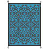 Bo-Camp Килим за открито Chill mat Oriental 2,7x3,5 м XL син
