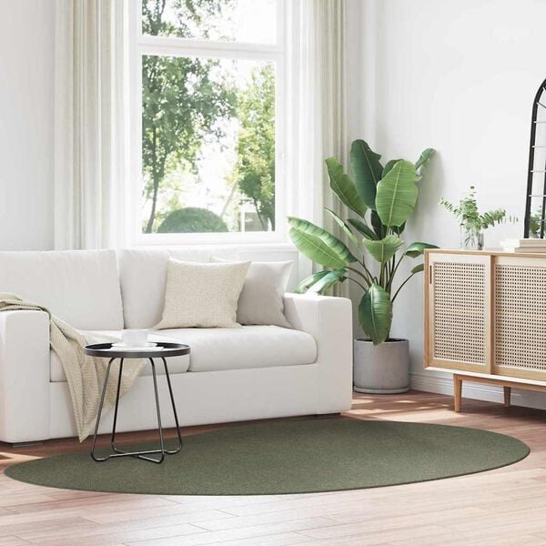 vidaXL Килими за помещение HUARTE Горско зелено 160 x 230 cm Полиестер