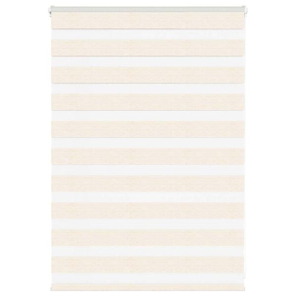 vidaXL Зеброва щора 115x100 см Ширина на плата 110,9 см Полиестер