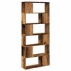 vidaXL Библиотека/разделител за стая, старо дърво, 80x24x186 см
