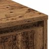 vidaXL LED конзолна маса Старо дърво 90 х 32 х 75 см Инженерно дърво