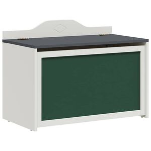 vidaXL Креативно съхранение за деца ROROS Сив и бял 73 x 40 x 55 см