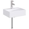 vidaXL Мивка за баня Хром 39 x 30,5 x 12,5 см Метал