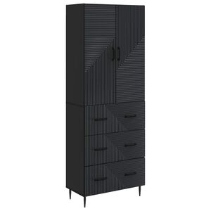 vidaXL Комплект шкафове 2 бр. 66 x 34,5 x 90 см Инженерна дървесина