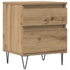 vidaXL Нощно шкафче Artisan Oak 40x35x50 cm Инженерна дървесина