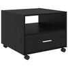 vidaXL Масичка за кафе Черния дъб 55 x 55 x 45см Инженерно дърво