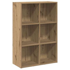 vidaXL Шкаф за книги/бюфет занаятчийски дъб 66x30x98см инженерно дърво