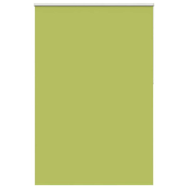 vidaXL Ролкова щора Blackout Зелени листа 160x230 cm Ширина на плата