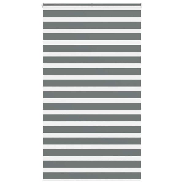 vidaXL Зеброва щора 135x200 см Ширина на плата 130,9 см Полиестер